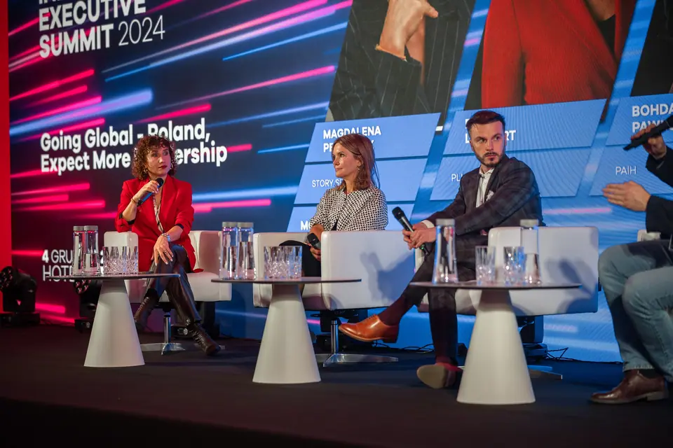Wypowiedź w panelu „Going Global – Poland, Expect More Leadership”, EXS 2024