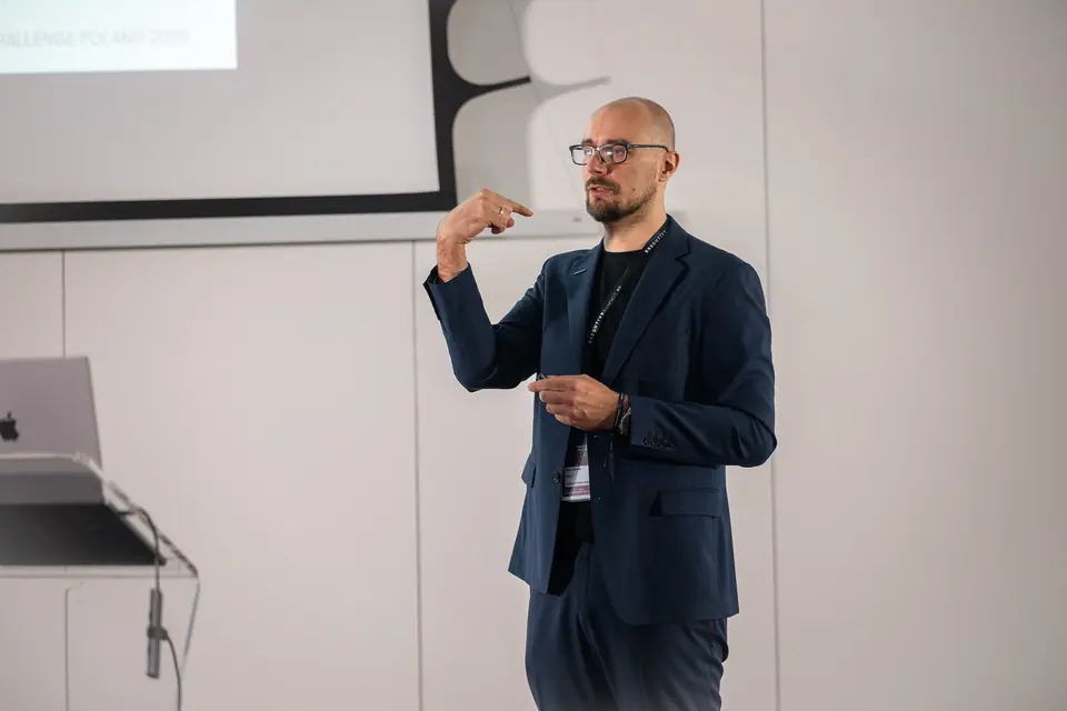 Prezentacja w sali warsztatowej EXS 2024